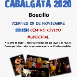REUNIÓN CABALGATA 2020
