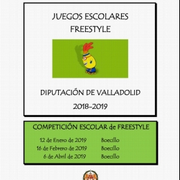 JJEE DIPUTACIÓN DE VALLADOLID 2018-19, PATINAJE FREESTYLE