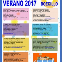 Campus Deportivos y Campamentos de Verano 2017