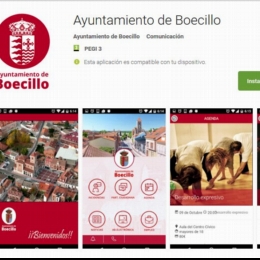 Disponible de nuevo la App móvil oficial del Ayuntamiento de Boecillo