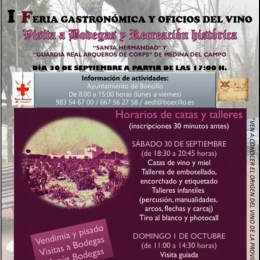 III Fiesta de la Vendimia y I Feria Gastronómica y Oficios del Vino.